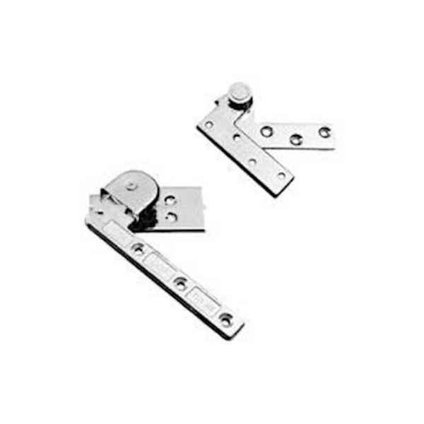 3 Hour Rated Pocket Pivot for 90 degree Pocket Doors, 626 Satin Chrome
